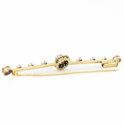 Broche Or blanc Diamant