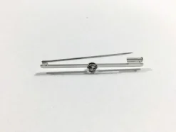 Broche Or Blanc Diamant