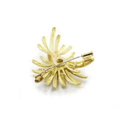 Broche Or, diamant & rubis