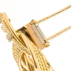 Broche Or jaune Diamant