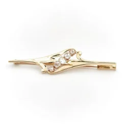 Broche Or jaune Diamant