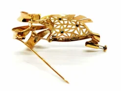 Broche Or jaune Diamant