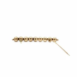 Broche Or jaune Grenats