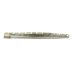 Broche or platine diamants