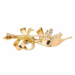 Broche Or rose Diamant