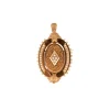 Broche Pendentif Napoléon III Perles
