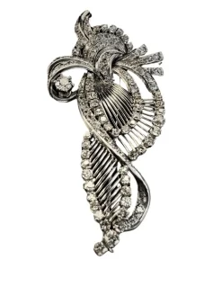 Broche platine 1900 Diamants