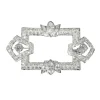 Broche platine, diamant
