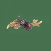 Broche Scarabée Grenat Napoléon III