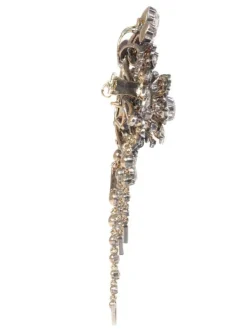 Broche trembleuse, diamants