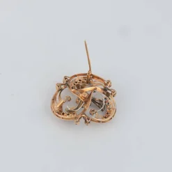 Broche trilobée Napoléon III