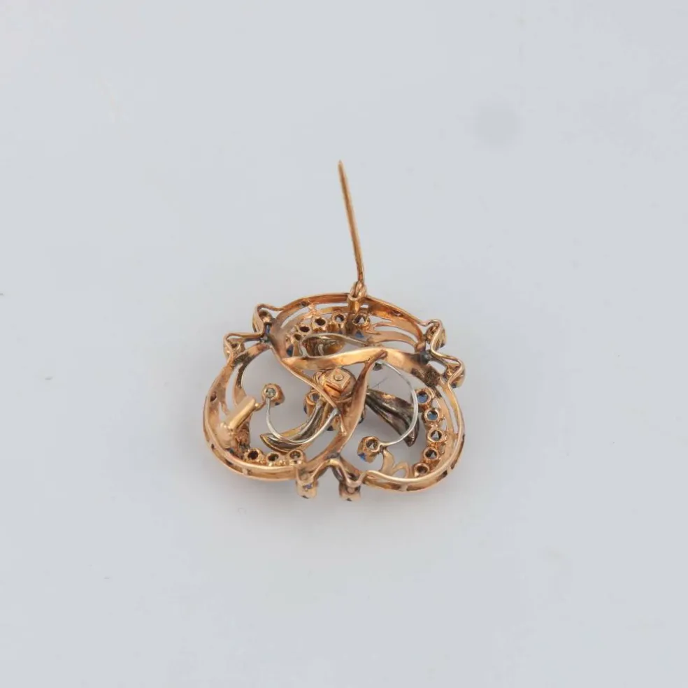 Broche trilobée Napoléon III