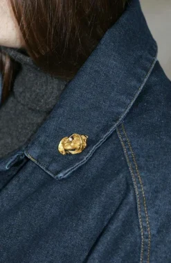 Broche Victorienne Oiseau Or jaune et Diamant