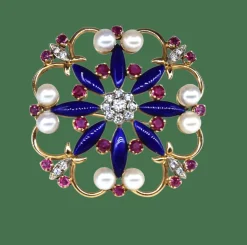 Broche vintage des années 60