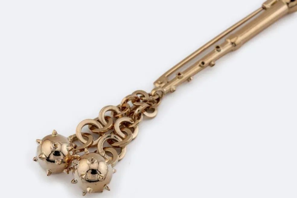 Broche vintage en or jaune