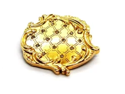Broche Vintage Or jaune, Or rose Diamant