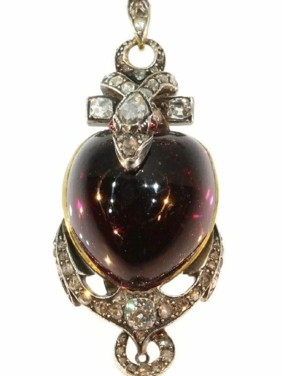 Broche/pendentif diamant