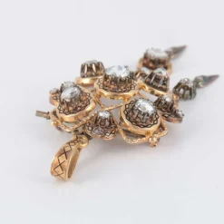 Broche-pendentif Diamants