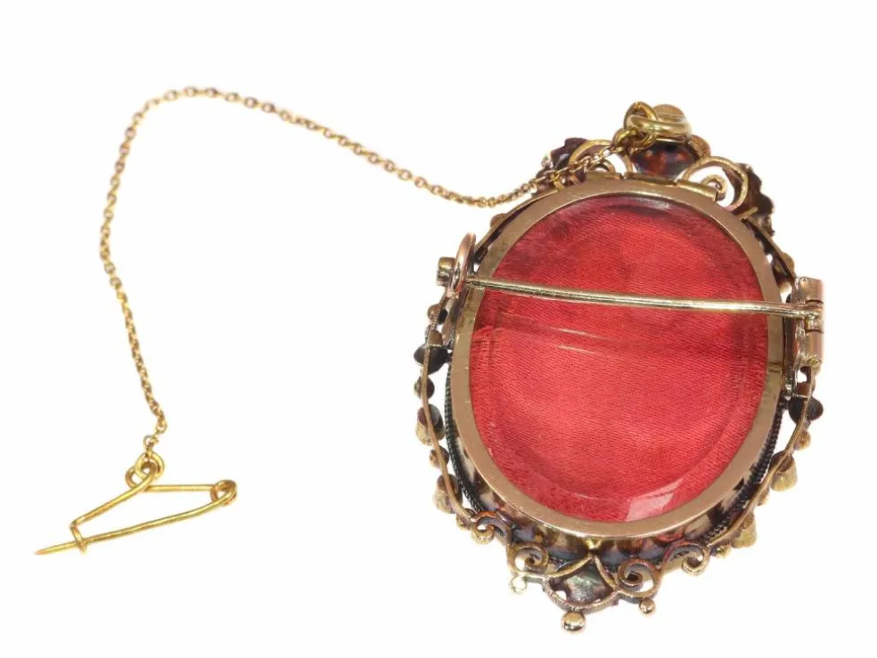 Broche/pendentif en or