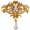 Broche/pendentif en or et diamant