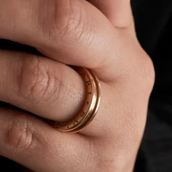BULGARI - Bague "B. Zero1" en Or Rose