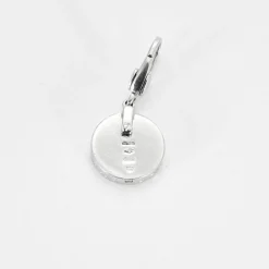 BULGARI - Pendentif Yin & Yang en or gris et onyx