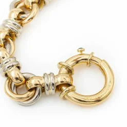 Caplain Bracelet Or jaune, Or blanc Saphir