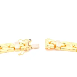 Caplain Collier Or jaune Saphir