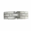 CARTIER - Bague Tank en or gris