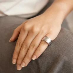 CARTIER - Bague Tank Français