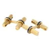 CARTIER - Boutons de manchette or saphirs calibrés