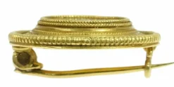 Castellani - broche en or