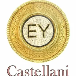 Castellani - broche en or