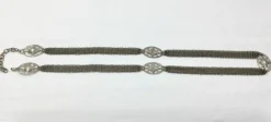 Ceinture Métal Et Argent