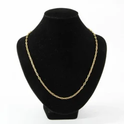Chaine en or jaune maille marine