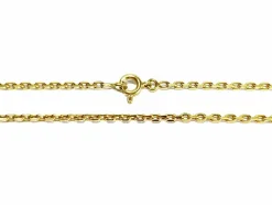 Chaine en or maille forçat