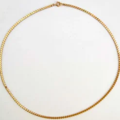 Chaine en or rose maille Y