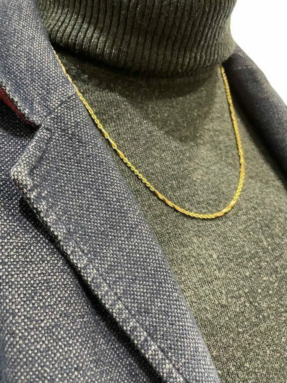 CHAINE MAILLE ALTERNÉE FORCAT ET BATON