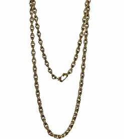 Chaine Maille byzantine en Or jaune