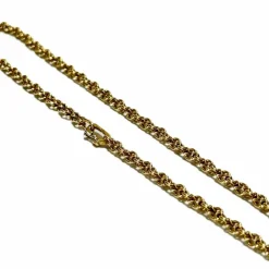Chaine Maille byzantine en Or jaune