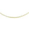 Chaine maille cheval or jaune