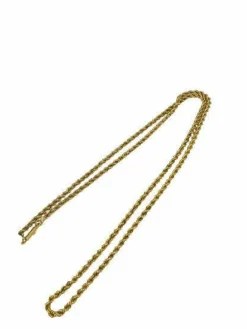 Chaine Maille Corde Or