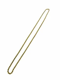 Chaine Maille Corde Or