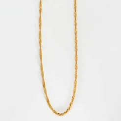 Chaine maille en or jaune