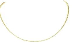 Chaine maille forçat diamantée