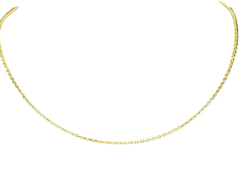 Chaine maille forçat diamantée
