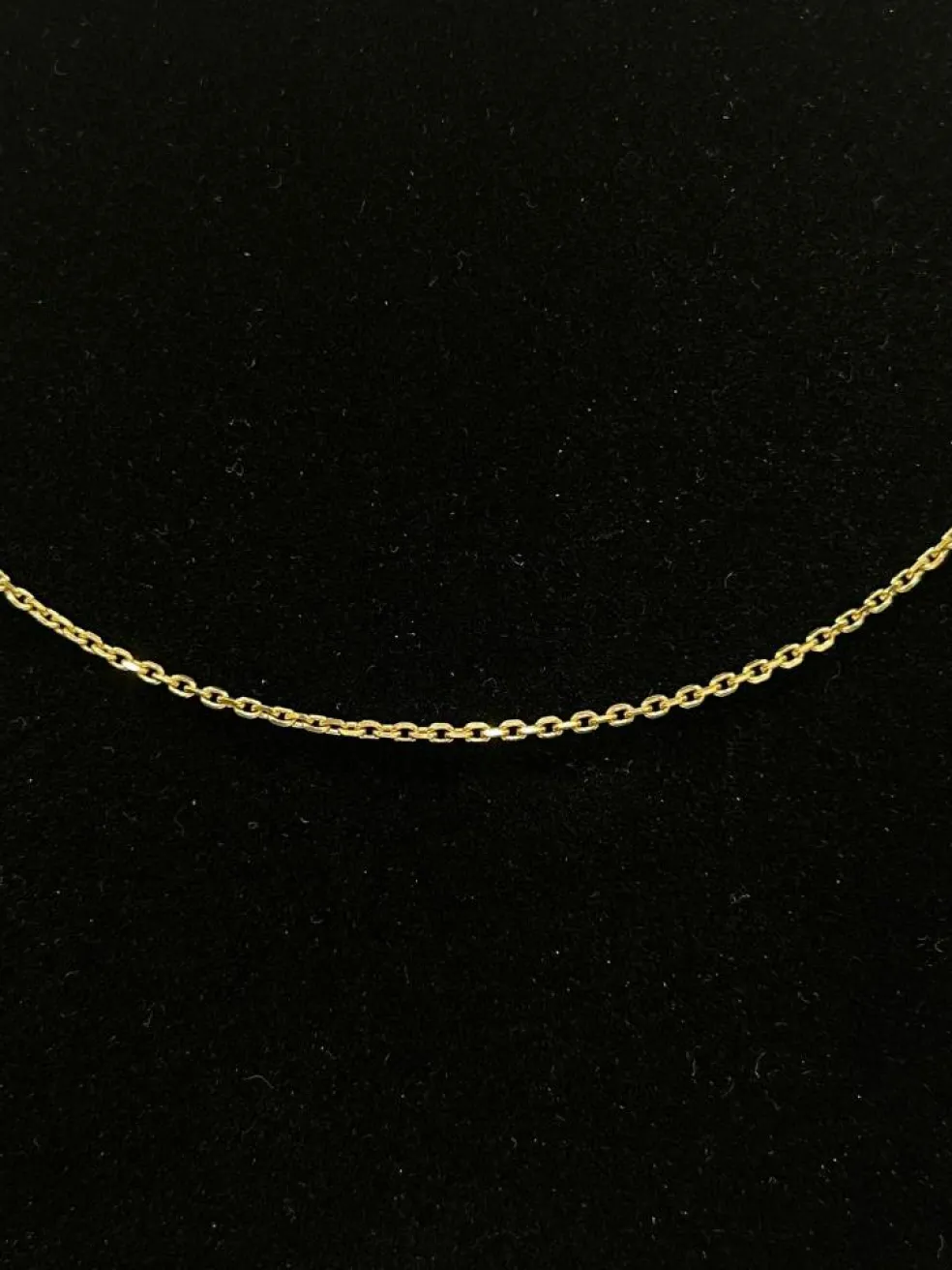 Chaine maille forçat diamantée