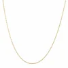 Chaine maille forçat limée or jaune