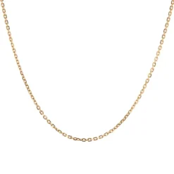 Chaine maille forçat limée or jaune