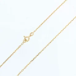 Chaine maille forçat limée or
